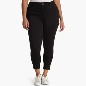 Democracy Black Ab Technology Skinny Jeans Plus Size 20W